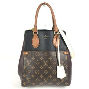LOUIS VUITTON M45409 Monogram Fold tote MM Shoulder Bag 2WAY Bag Hand Bag